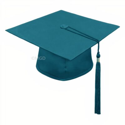 ''Emerald Green Matte High School Graduation Cap''>