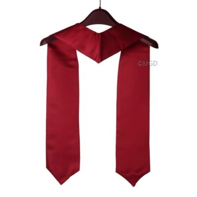 ''Maroon Graduation Stole''>