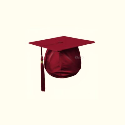 ''Maroon Matte Primary School Graduation Cap''>