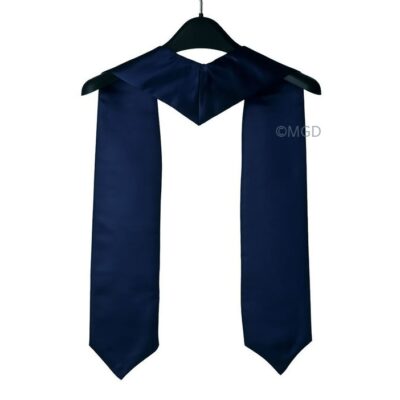 ''Navy Blue Graduation Stole''>