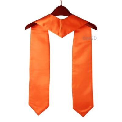 ''Orange Graduation Stole''>