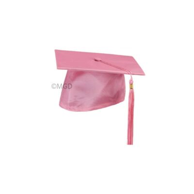 ''Pink Shiny Nursery Graduation Cap''>